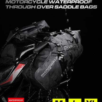 Waterproof Motorcycle Pannier Side Bag 18/28/48L - Pair/Rackless