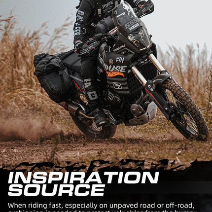 Waterproof Motorcycle Pannier Side Bag 18/28/48L - Pair/Rackless