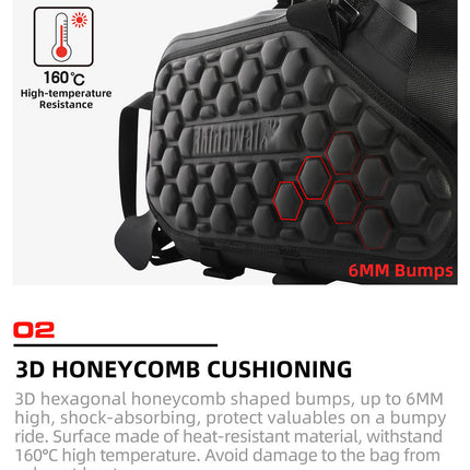 Waterproof Motorcycle Pannier Side Bag 18/28/48L - Pair/Rackless