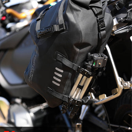 Waterproof Motorcycle Pannier Side Bag 18/28/48L - Pair/Rackless