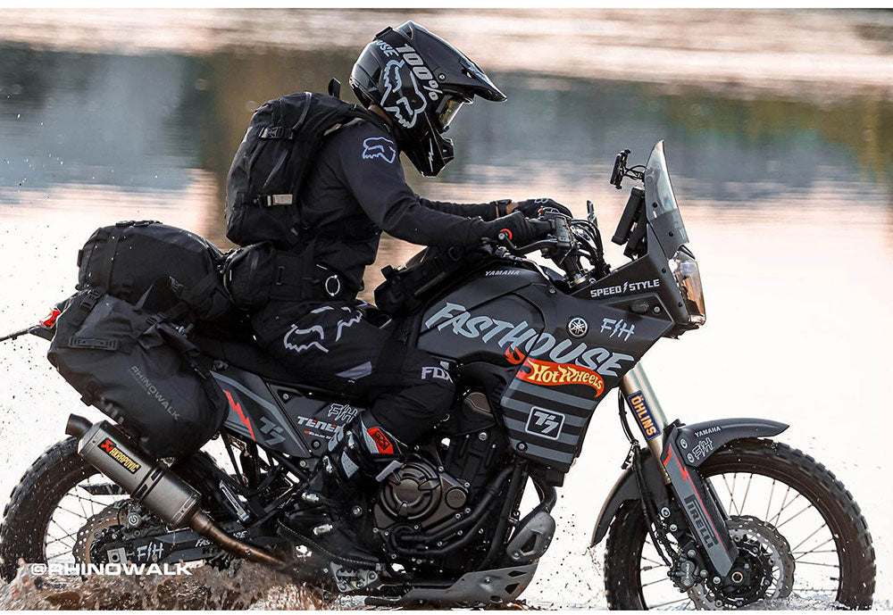 Waterproof Motorcycle Pannier Side Bag 18/28/48L - Pair/Rackless