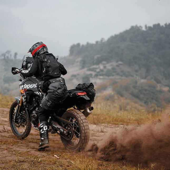 Waterproof Motorcycle Pannier Side Bag 18/28/48L - Pair/Rackless