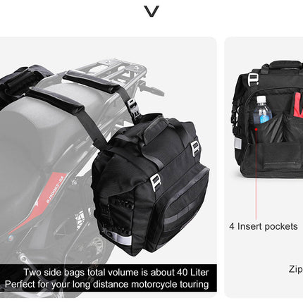 20L Motorcycle Side Bag