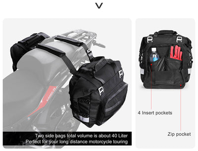 20L Motorcycle Side Bag
