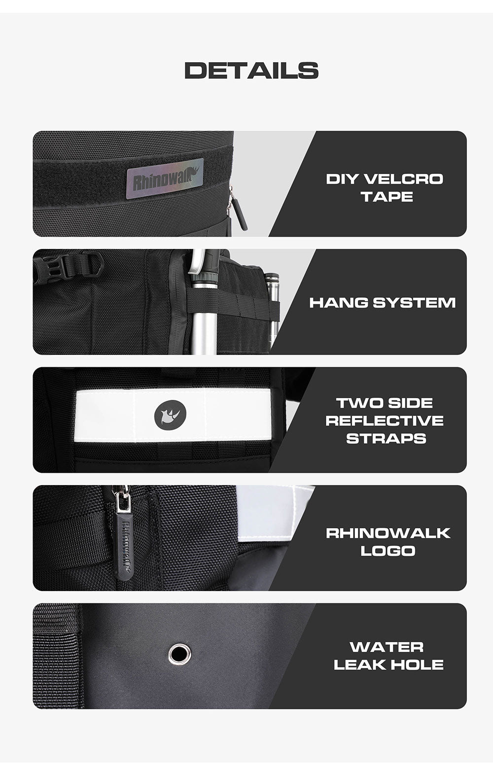 20L Motorcycle Side Bag