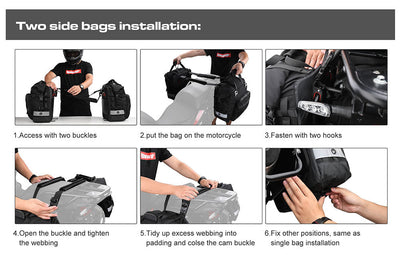 20L Motorcycle Side Bag