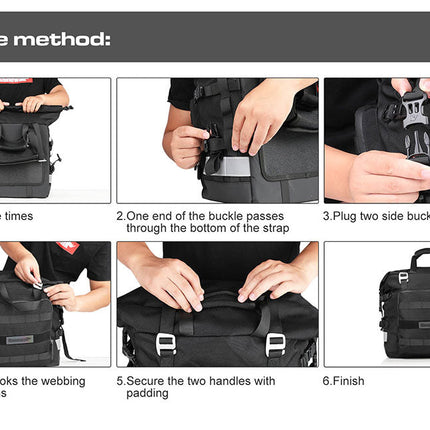 20L Motorcycle Side Bag