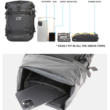 6L Waterproof Crash Bar Bags