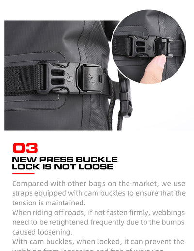 6L Waterproof Crash Bar Bags