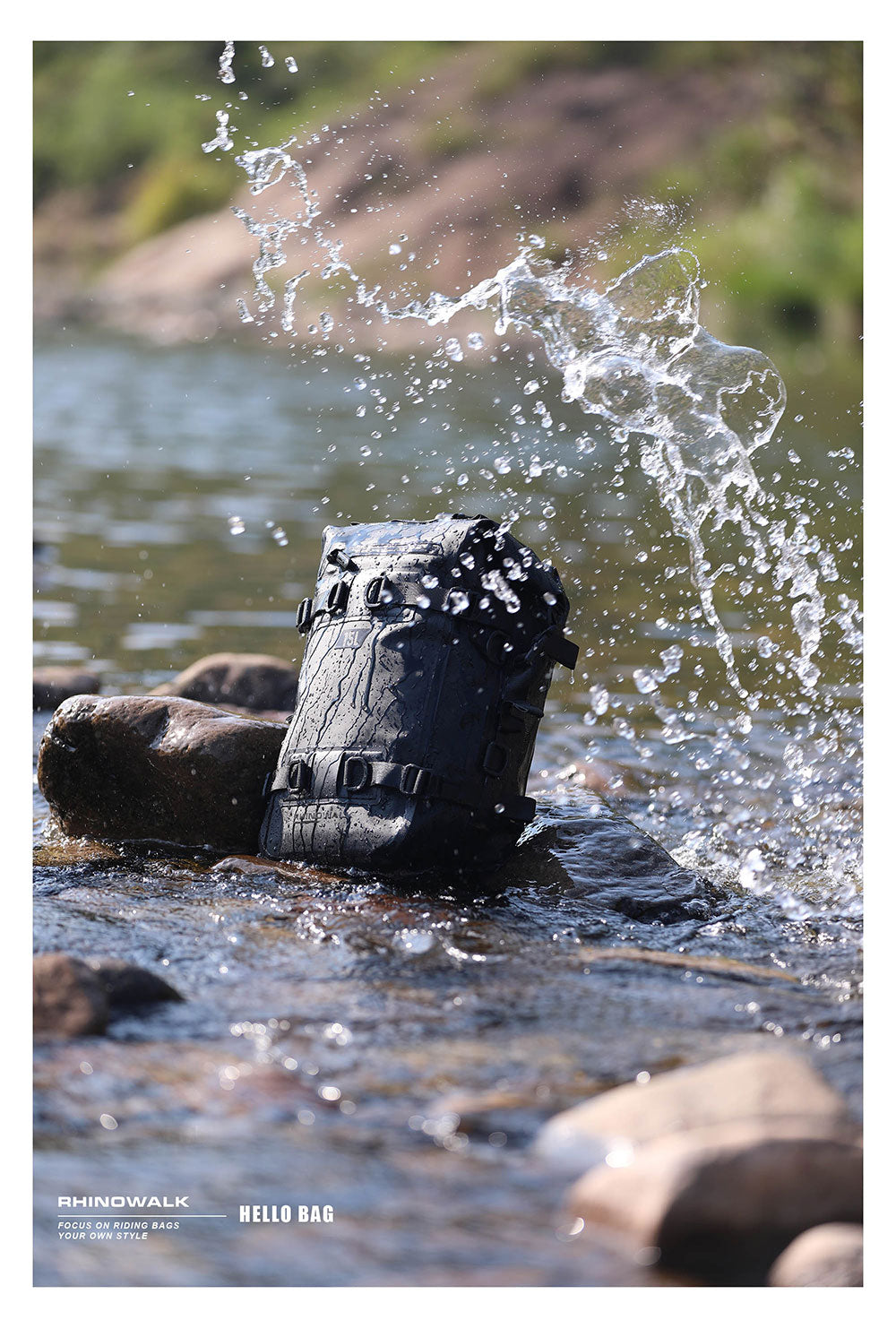 Waterproof Modular Motorcycle Packs 8L/15L/30L