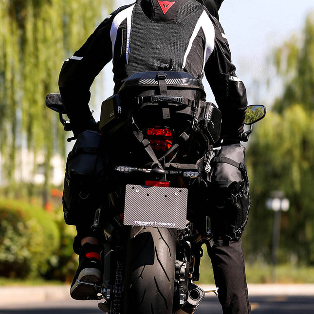 23L-35L Hard Shell Tail  Bag with Expandable