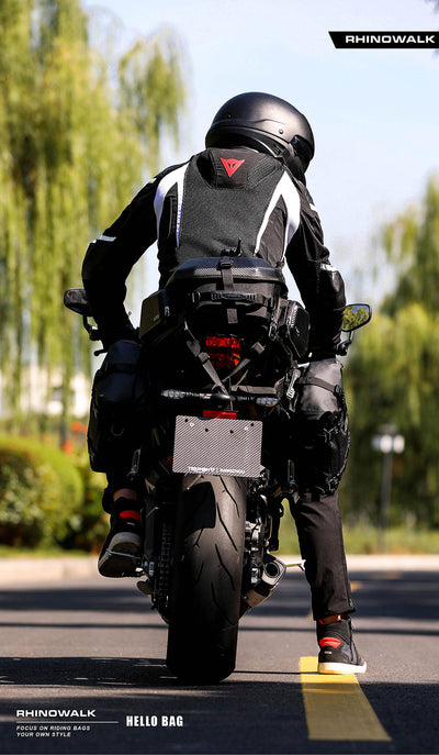 23L-35L Hard Shell Tail  Bag with Expandable