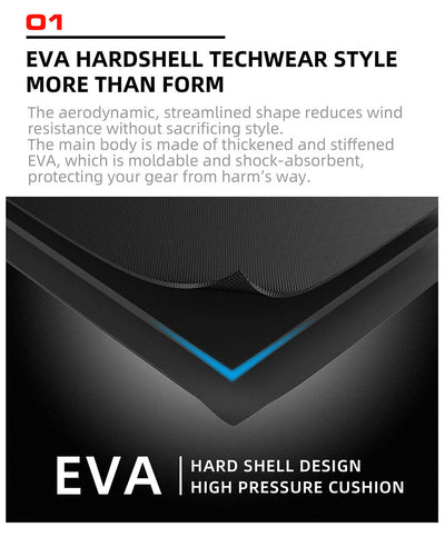 23L-35L Hard Shell Tail  Bag with Expandable