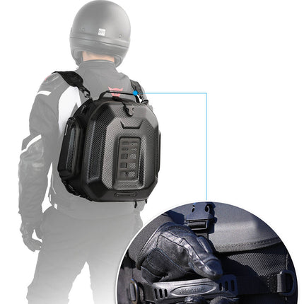 23L-35L Hard Shell Tail  Bag with Expandable