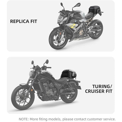 23L-35L Hard Shell Tail  Bag with Expandable