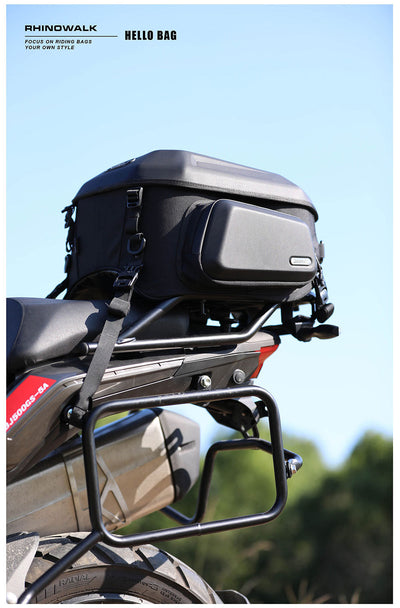 23L-35L Hard Shell Tail  Bag with Expandable