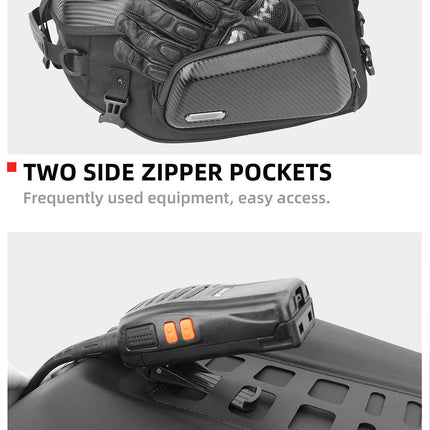 23L-35L Hard Shell Tail  Bag with Expandable