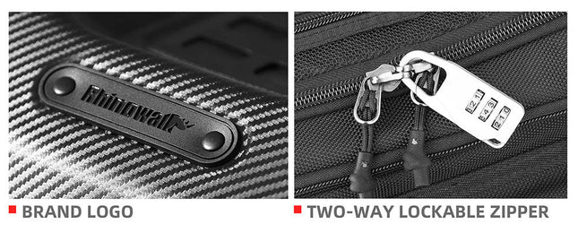 23L-35L Hard Shell Tail  Bag with Expandable