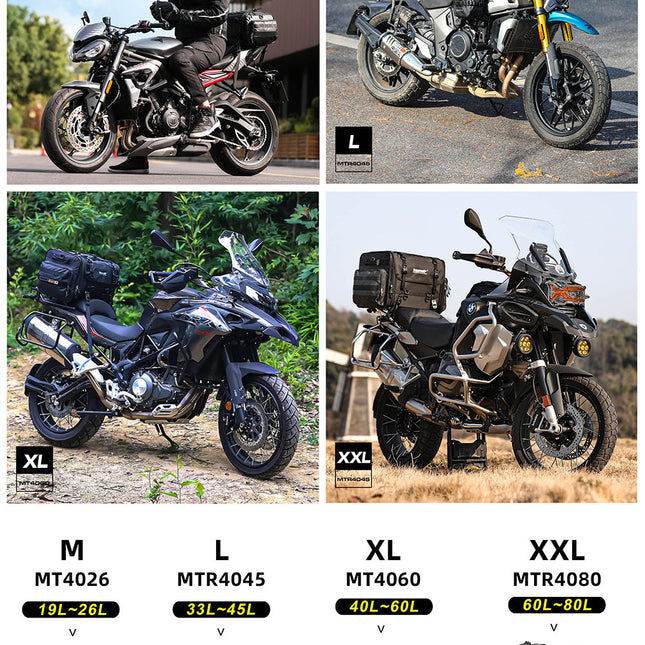 Large Capacity Motorcycle Tail Seat Bag
