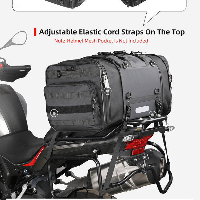 Large Capacity Motorcycle Tail Seat Bag