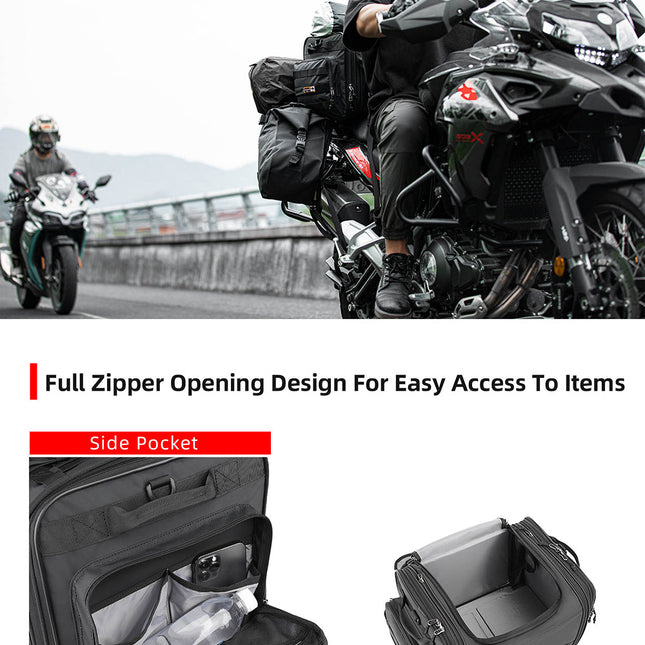 Large Capacity Motorcycle Tail Seat Bag