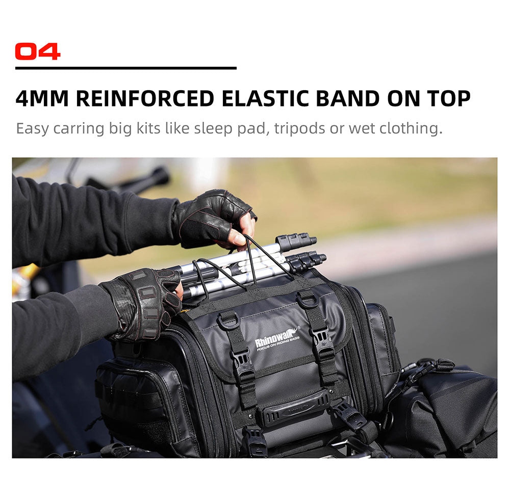 19-26l Motorcycle Tail Seat Bag