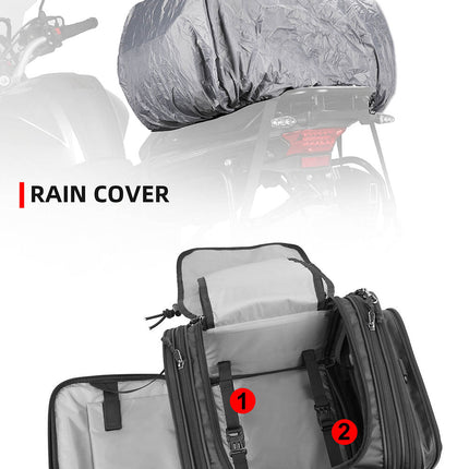 19-26l Motorcycle Tail Seat Bag