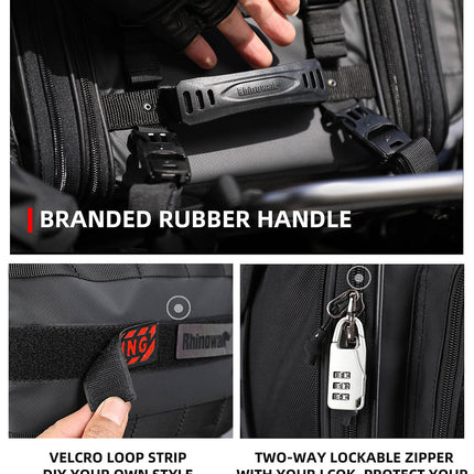 19-26l Motorcycle Tail Seat Bag