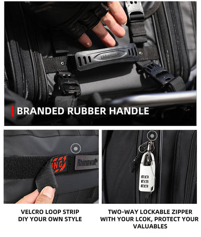 19-26l Motorcycle Tail Seat Bag
