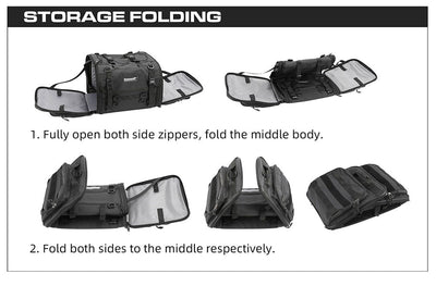 19-26l Motorcycle Tail Seat Bag