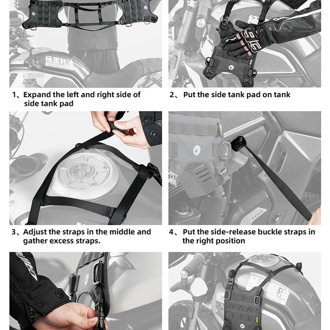 Tank Base Mounting for tank bag