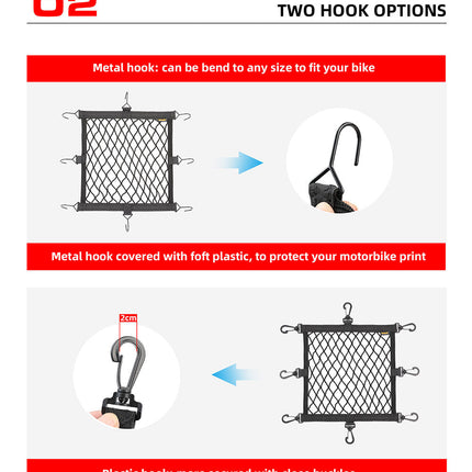 Motorcycle Helmet Net