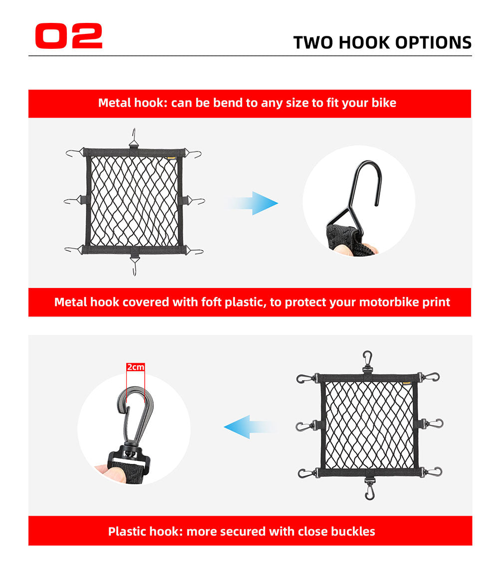 Motorcycle Helmet Net