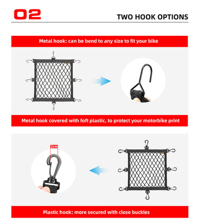 Motorcycle Helmet Net