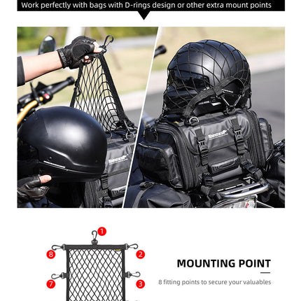 Motorcycle Helmet Net