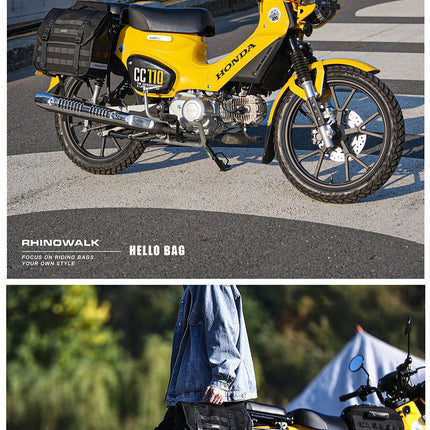 13l Motorcycle side bag