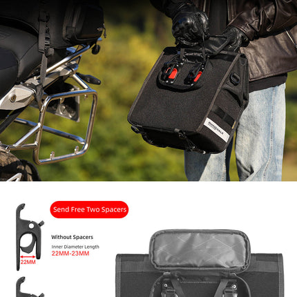 13l Motorcycle side bag