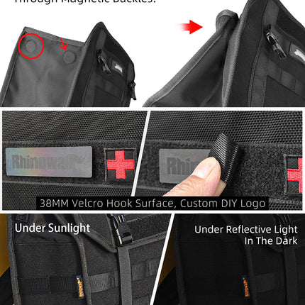 13l Motorcycle side bag