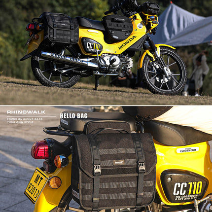 13l Motorcycle side bag