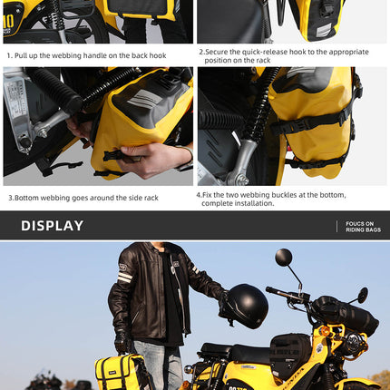 15 liter Waterproof Motorcycle Side Bag