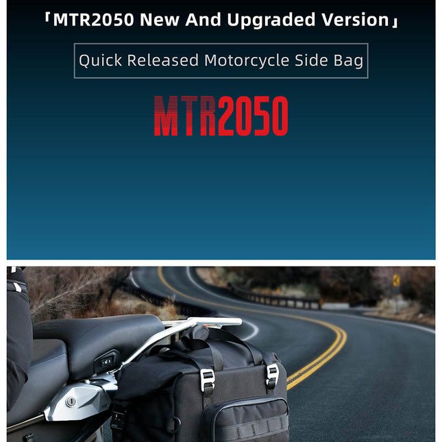 25 litres Motorcycle Side Bag - 1 piece