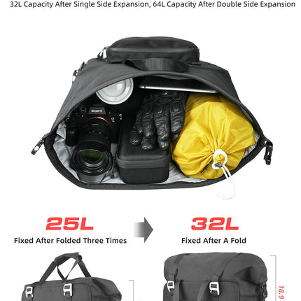25 litres Motorcycle Side Bag - 1 piece