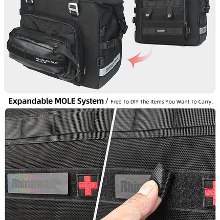 25 litres Motorcycle Side Bag - 1 piece