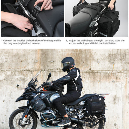 25 litres Motorcycle Side Bag - 1 piece