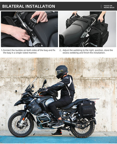 25 litres Motorcycle Side Bag - 1 piece