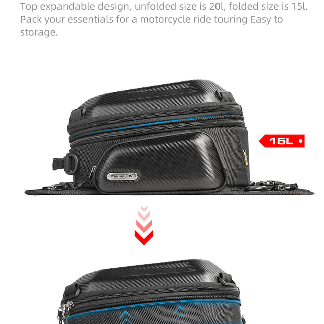 Hard Shell Tank Bag for Motorcycle