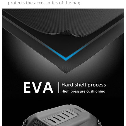 12-18l Motorcycle hard shell tail bag