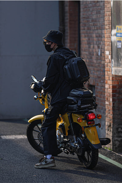 12-18l Motorcycle hard shell tail bag