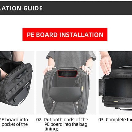 15 litr Tunnel bag for Scooter