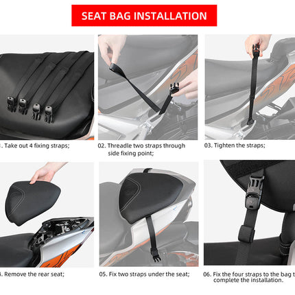 15 litr Tunnel bag for Scooter